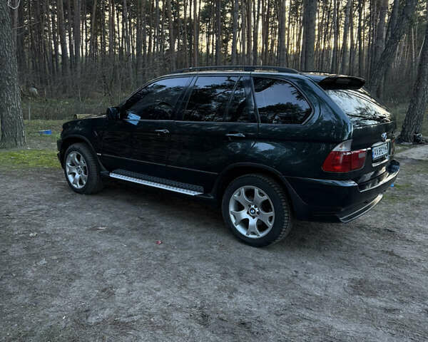 Зеленый БМВ Х5, объемом двигателя 3 л и пробегом 311 тыс. км за 9500 $, фото 1 на Automoto.ua