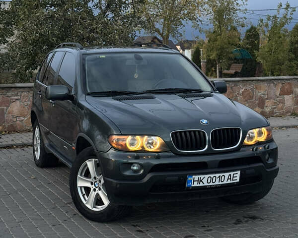 Зеленый БМВ Х5, объемом двигателя 3 л и пробегом 311 тыс. км за 10650 $, фото 1 на Automoto.ua