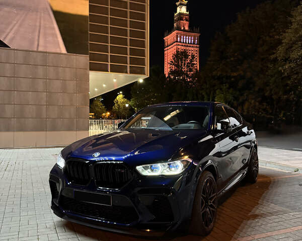 Синий БМВ Х6 М, объемом двигателя 4.39 л и пробегом 59 тыс. км за 93000 $, фото 1 на Automoto.ua