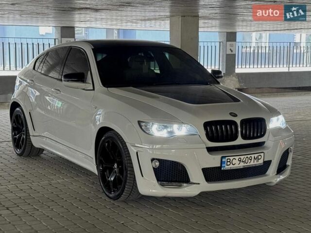 Белый БМВ Х6, объемом двигателя 4.39 л и пробегом 141 тыс. км за 21500 $, фото 1 на Automoto.ua
