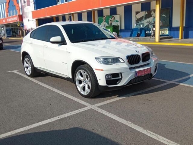 Белый БМВ Х6, объемом двигателя 3 л и пробегом 170 тыс. км за 16500 $, фото 1 на Automoto.ua