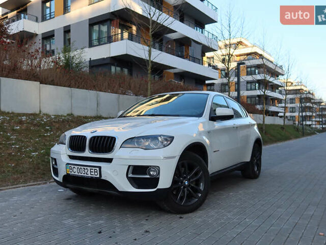 Білий БМВ Х6, об'ємом двигуна 3 л та пробігом 181 тис. км за 24200 $, фото 1 на Automoto.ua