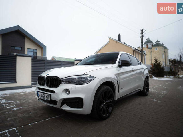 Белый БМВ Х6, объемом двигателя 2.98 л и пробегом 160 тыс. км за 29500 $, фото 1 на Automoto.ua