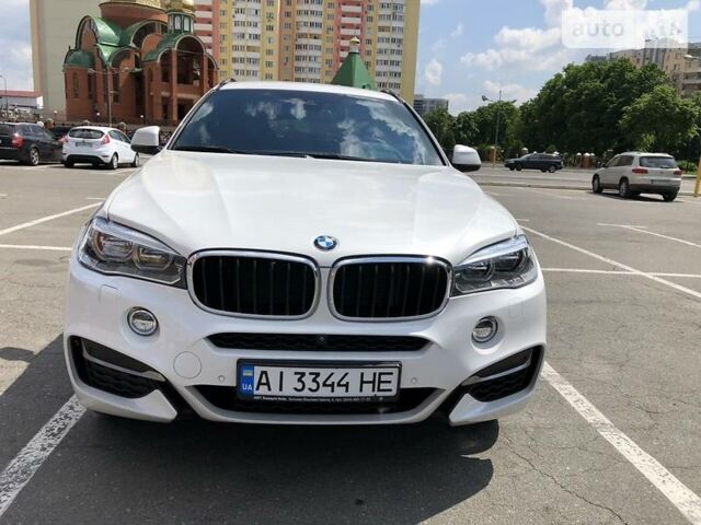 Белый БМВ Х6, объемом двигателя 3 л и пробегом 6 тыс. км за 69500 $, фото 1 на Automoto.ua