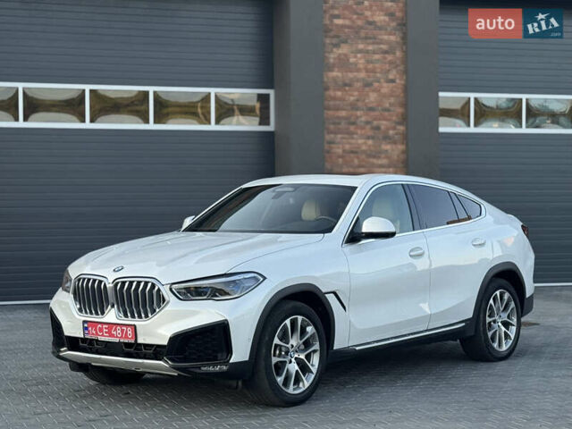Білий БМВ Х6, об'ємом двигуна 3 л та пробігом 105 тис. км за 61500 $, фото 1 на Automoto.ua