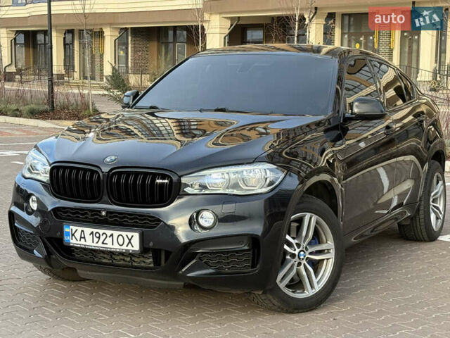 Черный БМВ Х6, объемом двигателя 3 л и пробегом 218 тыс. км за 34500 $, фото 1 на Automoto.ua
