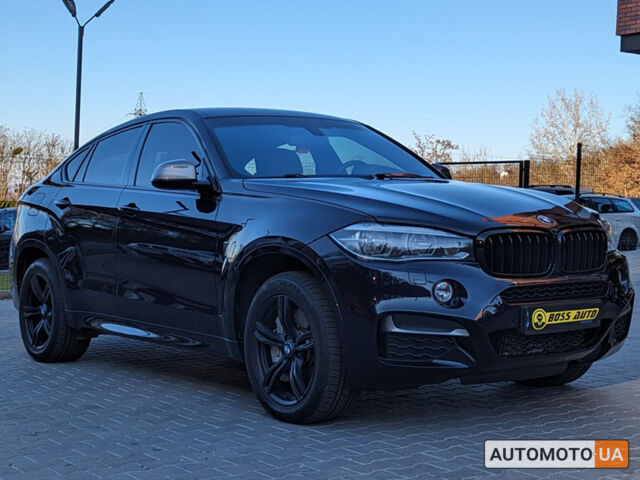 Чорний БМВ Х6, об'ємом двигуна 3 л та пробігом 125 тис. км за 40800 $, фото 1 на Automoto.ua