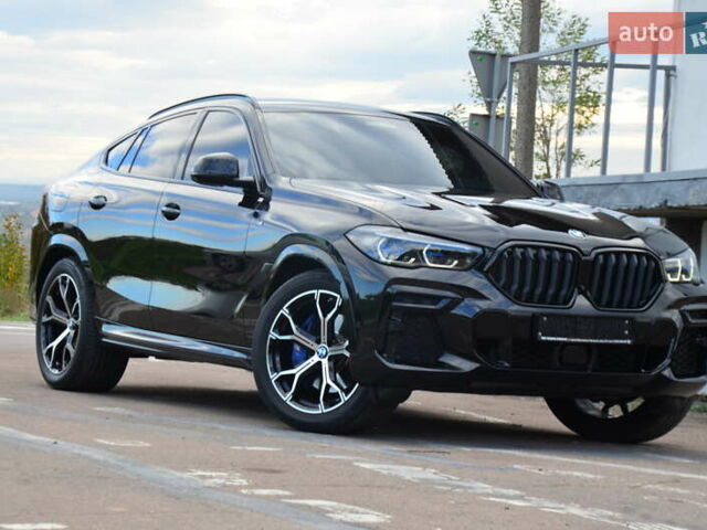 Черный БМВ Х6, объемом двигателя 3 л и пробегом 48 тыс. км за 86750 $, фото 1 на Automoto.ua