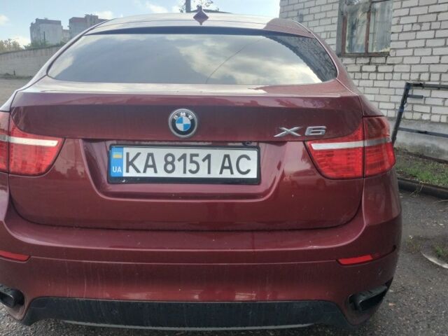 Червоний БМВ Х6, об'ємом двигуна 4 л та пробігом 198 тис. км за 8500 $, фото 1 на Automoto.ua