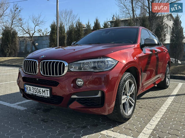 Красный БМВ Х6, объемом двигателя 2.99 л и пробегом 81 тыс. км за 47700 $, фото 1 на Automoto.ua
