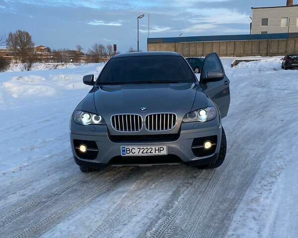Серый БМВ Х6, объемом двигателя 3 л и пробегом 214 тыс. км за 17000 $, фото 1 на Automoto.ua