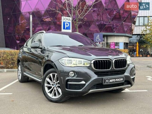 Серый БМВ Х6, объемом двигателя 2.99 л и пробегом 202 тыс. км за 29990 $, фото 1 на Automoto.ua