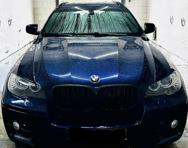 Синий БМВ Х6, объемом двигателя 3 л и пробегом 175 тыс. км за 20900 $, фото 1 на Automoto.ua