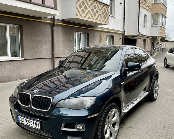 Синий БМВ Х6, объемом двигателя 2.98 л и пробегом 160 тыс. км за 19500 $, фото 1 на Automoto.ua