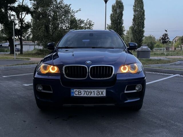 Синий БМВ Х6, объемом двигателя 3 л и пробегом 259 тыс. км за 25000 $, фото 1 на Automoto.ua