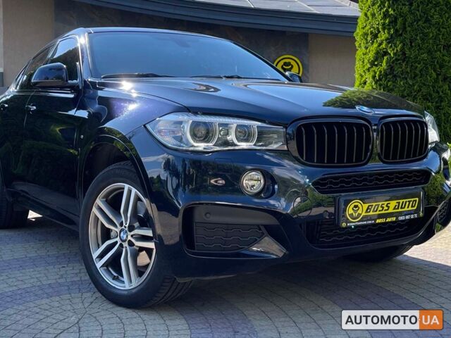 Синий БМВ Х6, объемом двигателя 3 л и пробегом 139 тыс. км за 41900 $, фото 1 на Automoto.ua