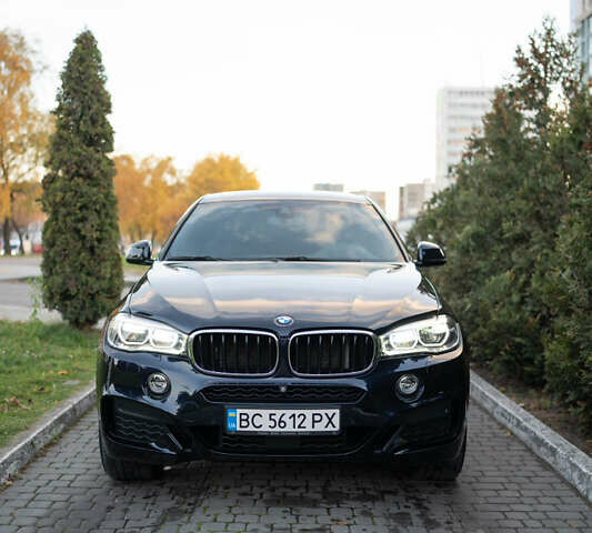 Синий БМВ Х6, объемом двигателя 2.99 л и пробегом 173 тыс. км за 39700 $, фото 1 на Automoto.ua