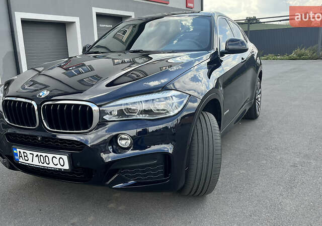 Синий БМВ Х6, объемом двигателя 2.99 л и пробегом 83 тыс. км за 50100 $, фото 1 на Automoto.ua