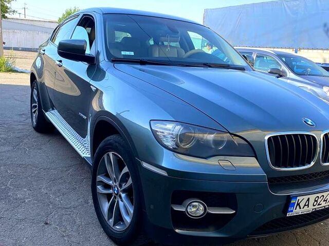 Зеленый БМВ Х6, объемом двигателя 3 л и пробегом 200 тыс. км за 17500 $, фото 1 на Automoto.ua