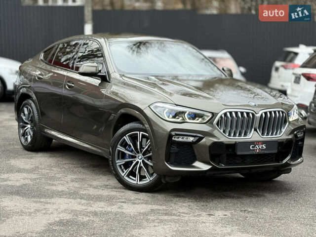 Зеленый БМВ Х6, объемом двигателя 2.99 л и пробегом 104 тыс. км за 72000 $, фото 1 на Automoto.ua