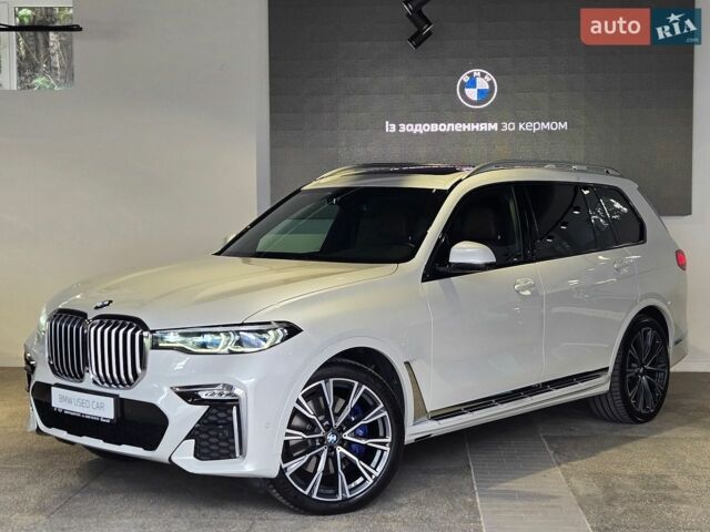 Белый БМВ X7, объемом двигателя 2.99 л и пробегом 92 тыс. км за 72000 $, фото 1 на Automoto.ua