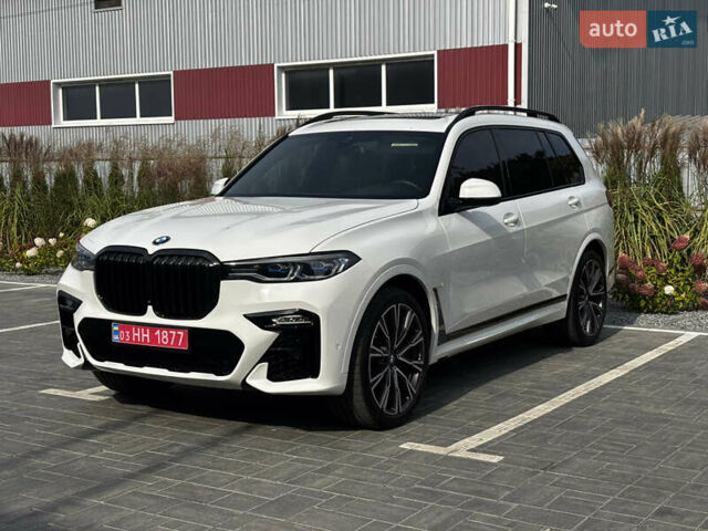 Белый БМВ X7, объемом двигателя 4.39 л и пробегом 129 тыс. км за 65500 $, фото 1 на Automoto.ua