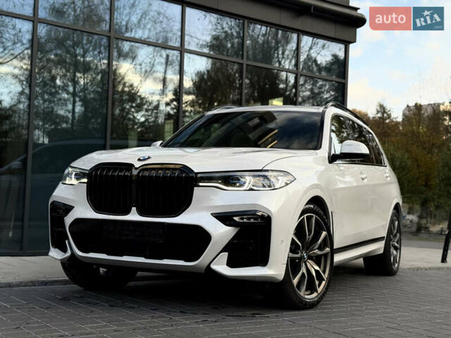 Белый БМВ X7, объемом двигателя 4.39 л и пробегом 58 тыс. км за 78999 $, фото 1 на Automoto.ua