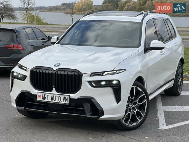 Белый БМВ X7, объемом двигателя 3 л и пробегом 115 тыс. км за 112000 $, фото 1 на Automoto.ua