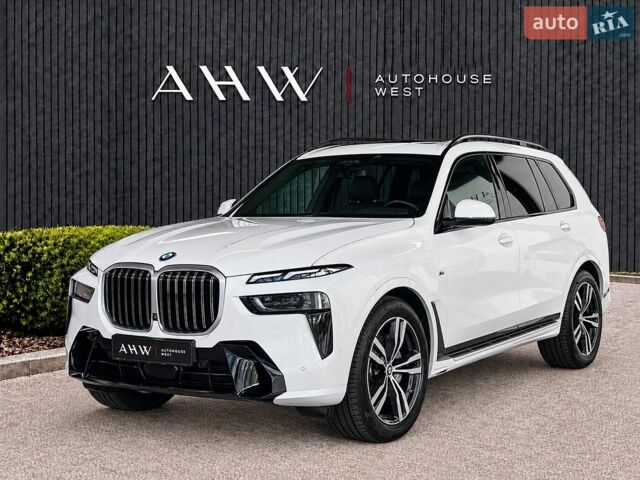 Белый БМВ X7, объемом двигателя 2.99 л и пробегом 39 тыс. км за 119000 $, фото 1 на Automoto.ua