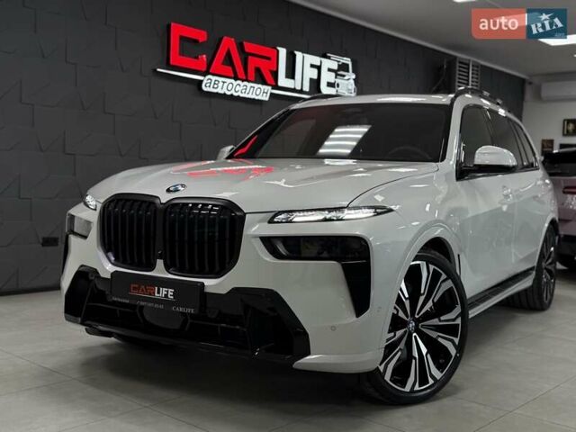 Белый БМВ X7, объемом двигателя 3 л и пробегом 1 тыс. км за 157500 $, фото 1 на Automoto.ua