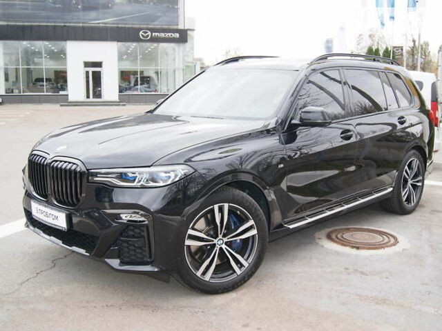 Черный БМВ X7, объемом двигателя 3 л и пробегом 76 тыс. км за 77500 $, фото 1 на Automoto.ua