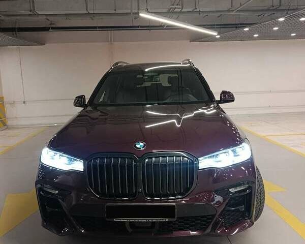 Красный БМВ X7, объемом двигателя 2.99 л и пробегом 50 тыс. км за 93500 $, фото 1 на Automoto.ua