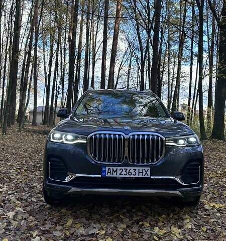 Сірий БМВ X7, об'ємом двигуна 3 л та пробігом 76 тис. км за 56500 $, фото 1 на Automoto.ua