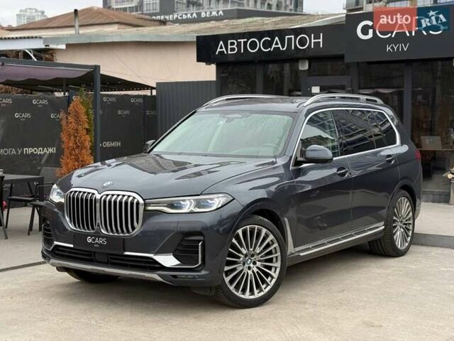 Синий БМВ X7, объемом двигателя 3 л и пробегом 61 тыс. км за 59000 $, фото 1 на Automoto.ua