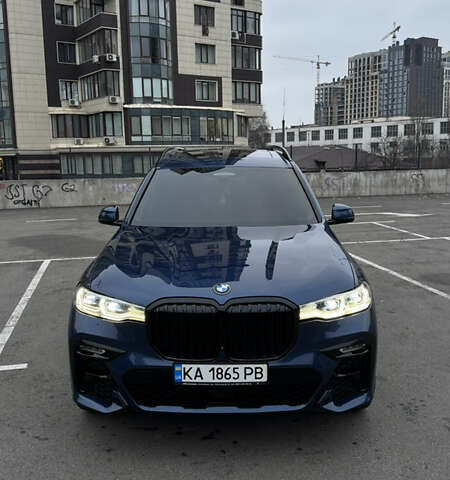 Синій БМВ X7, об'ємом двигуна 3 л та пробігом 120 тис. км за 65000 $, фото 1 на Automoto.ua