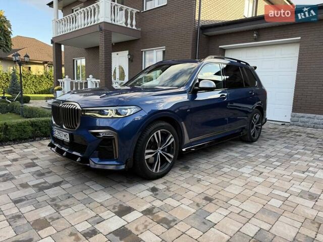 Синий БМВ X7, объемом двигателя 2.99 л и пробегом 200 тыс. км за 62700 $, фото 1 на Automoto.ua