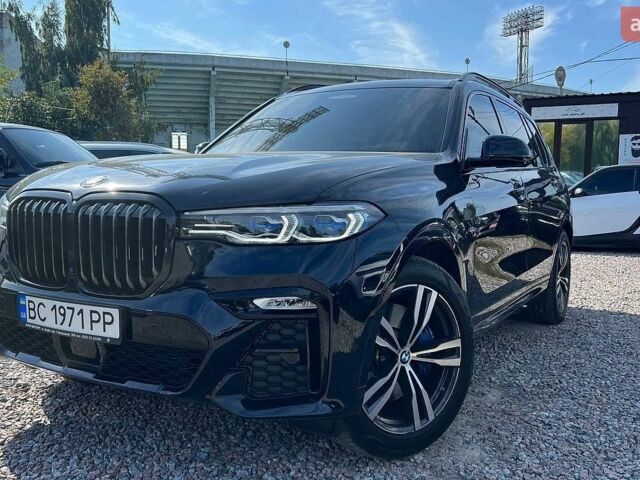 Синий БМВ X7, объемом двигателя 3 л и пробегом 24 тыс. км за 95000 $, фото 1 на Automoto.ua