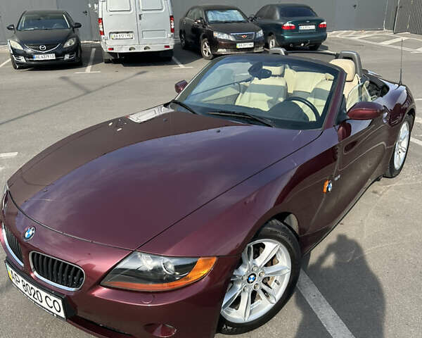 Красный БМВ Зет 4, объемом двигателя 2.49 л и пробегом 92 тыс. км за 10900 $, фото 1 на Automoto.ua