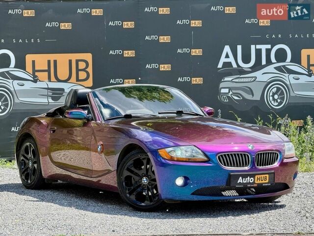 Синий БМВ Зет 4, объемом двигателя 3 л и пробегом 189 тыс. км за 9000 $, фото 1 на Automoto.ua