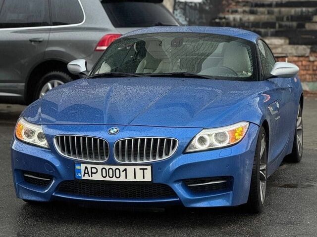 Синий БМВ Зет 4, объемом двигателя 2.98 л и пробегом 45 тыс. км за 29900 $, фото 1 на Automoto.ua