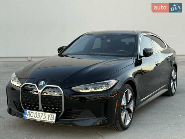 Чорний БМВ i4, об'ємом двигуна 0 л та пробігом 51 тис. км за 30500 $, фото 1 на Automoto.ua