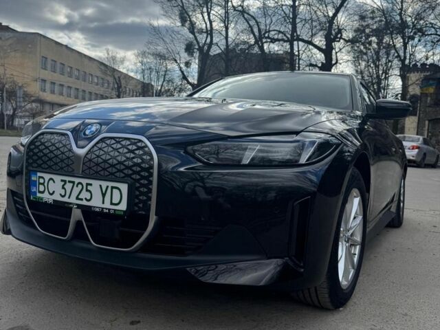 Черный БМВ i4, объемом двигателя 0 л и пробегом 1 тыс. км за 40900 $, фото 1 на Automoto.ua