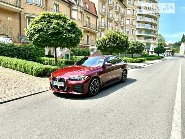 Красный БМВ i4, объемом двигателя 0 л и пробегом 30 тыс. км за 40000 $, фото 1 на Automoto.ua