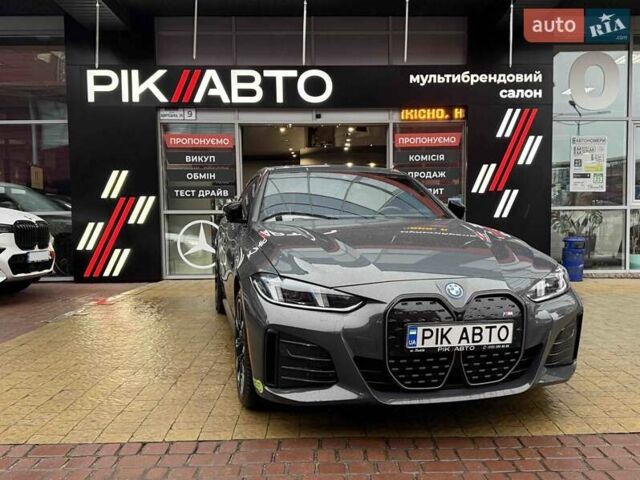 Серый БМВ i4, объемом двигателя 0 л и пробегом 47 тыс. км за 42900 $, фото 1 на Automoto.ua
