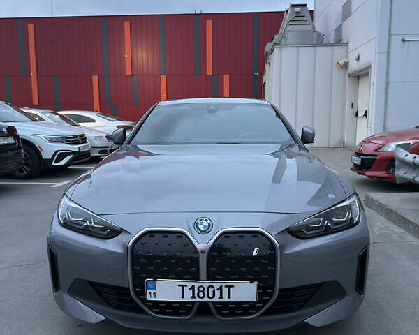 Сірий БМВ i4, об'ємом двигуна 0 л та пробігом 14 тис. км за 37400 $, фото 1 на Automoto.ua