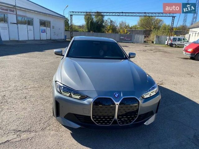 Серый БМВ i4, объемом двигателя 0 л и пробегом 15 тыс. км за 35777 $, фото 1 на Automoto.ua