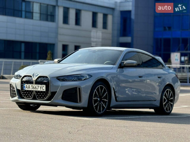 Серый БМВ i4, объемом двигателя 0 л и пробегом 4 тыс. км за 45000 $, фото 1 на Automoto.ua