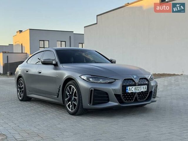 Серый БМВ i4, объемом двигателя 0 л и пробегом 40 тыс. км за 47000 $, фото 1 на Automoto.ua