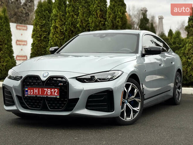 Серый БМВ i4, объемом двигателя 0 л и пробегом 11 тыс. км за 47500 $, фото 1 на Automoto.ua