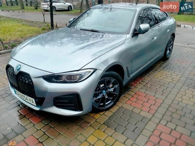 Серый БМВ i4, объемом двигателя 0 л и пробегом 37 тыс. км за 36000 $, фото 1 на Automoto.ua